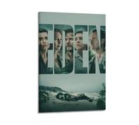 AHSUEWQRUH Eden Poster Wall Art Canvas Poster Modern Aesthetic Art Decor Painting for Living Room Bed Room 20x30inch(50x75cm) Frame-style