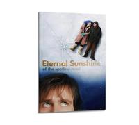 AHSUEWQRUH Eternal Sunshine of The Spotless Mind Poster Wall Art Canvas Poster Modern Aesthetic Art Decor Painting for Living Room Bed Room 08x12inch(20x30cm) Frame-style