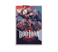 AHSUEWQRUH God of War Poster Wall Art Canvas Poster Modern Aesthetic Art Decor Painting for Living Room Bed Room 12x18inch(30x45cm) Unframe-style