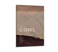 AHSUEWQRUH Gone Girl Poster Wall Art Canvas Poster Modern Aesthetic Art Decor Painting for Living Room Bed Room 12x18inch(30x45cm) Frame-style