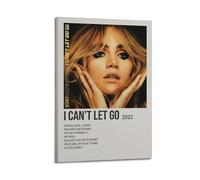 AHSUEWQRUH I Can't Let Go by Suki Waterhouse Poster Wall Art Canvas Poster Modern Aesthetic Art Decor Painting for Living Room Bed Room 16x24inch(40x60cm) Frame-style