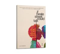 AHSUEWQRUH If Beale Street Could Talk Poster Wall Art Canvas Poster Modern Aesthetic Art Decor Painting for Living Room Bed Room 20x30inch(50x75cm) Frame-style