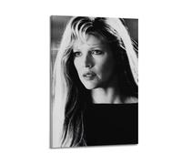 AHSUEWQRUH Kim Basinger1 Poster Wall Art Canvas Poster Modern Aesthetic Art Decor Painting for Living Room Bed Room 12x18inch(30x45cm) Frame-style