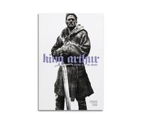 AHSUEWQRUH King Arthur Legend of The Sword Poster Wall Art Canvas Poster Modern Aesthetic Art Decor Painting for Living Room Bed Room 16x24inch(40x60cm) Unframe-style