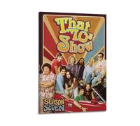 AHSUEWQRUH That '70s Show Poster Wall Art Canvas Poster Modern Aesthetic Art Decor Painting for Living Room Bed Room 24x36inch(60x90cm) Frame-style