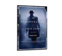AHSUEWQRUH The Assassination of Jesse James by The Coward Robert Ford 1 Poster Wall Art Canvas Poster Modern Aesthetic Art Decor Painting for Living Room Bed Room 08x12inch(20x30cm) Frame-style