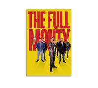 AHSUEWQRUH The Full Monty Poster Wall Art Canvas Poster Modern Aesthetic Art Decor Painting for Living Room Bed Room 12x18inch(30x45cm) Unframe-style
