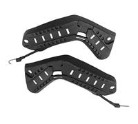 AHTCPO ARC Accessory Rail Kit for Fast Combat Helmet Plus NVG Bungees, with Screws Accessories(Black)