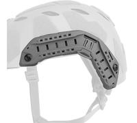 AHTCPO Tactical Helmet Rail Mount Accessory Side Rails Kit for Lights Cameras Gear, for High Cut Fast Helmet with Screws(Grey)