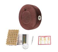 AHUAN Breathable Moxibustion Kit Adjustable Temperature, Moxibustion Box with Moxibustion Sticks Tweezers, Acupoint Map Moxa Box Burn-Proof(M)