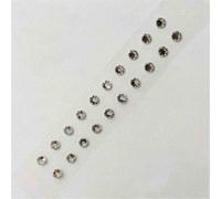 AHUAN Durability Crystal Calm Pops Ear Seeds Acupuncture Kit, Self-Adhesive Ear Acupuncture Stickers for Wedding Ear Seeding Kit Decorative(White-A)