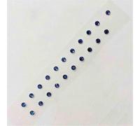 AHUAN Durability Crystal Calm Pops Ear Seeds Acupuncture Kit, Self-Adhesive Ear Acupuncture Stickers for Wedding Ear Seeding Kit Decorative(Blue)