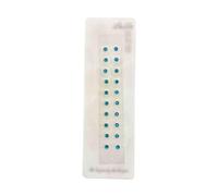 AHUAN Ear Seeds Acupuncture Kit 20/40pcs Portable Waterproof Ear Seeds Jewelry Crystal Decorative Ear Seeding Promotes Sleep(I-20pcs)