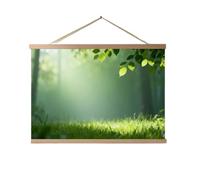 AHUAN Forest Scroll Painting Breaker Box Cover Decorative for Studies Electrical Panel Cover Wall-Mounted Fuse Box Cover Dust-Proof Fabric(50 * 40cm,8)