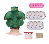 AHUAN Head Heat Packs Tool Moxa Box with Acupoint Map, Copper Box Multifunctional Moxibustion Kit Portable Moxibustion Box Travel(7 Steel Box Set B)