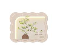 AHUAN Light Switch Cover Mural Breaker Box Cover Decorative Yoga Studio, Dessert Shop Magnetic Fuse Box Cover Decorative Wall, Electrical Panel Cover(55 * 45cm,E)
