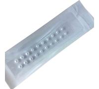 AHUAN Magnetic Beads Ear Seeding Kit Durability, no Drilling Required Calm Pops Ear Seeds Acupuncture Kit for Birthday Ear Acupuncture Stickers(Pearl A - 20 pcs)