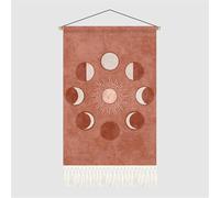 AHUAN Modern Switchplate Decorative Fuse Box Covers, Tapestry Breaker Box Cover Decorative Dustproof Breaker Panel Cover for Coffee Shop(60 * 90cm,Draw M)