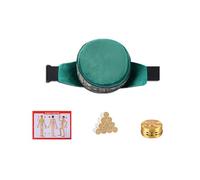 AHUAN Multifunctional Smokeless Moxa Box for Shoulder Back Navel Belly Waist, Moxibustion Kit with Moxa Stick, Copper Box Moxa Stick Holder(Single Copper Box)