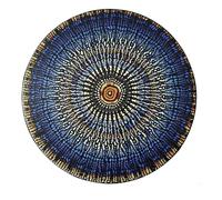 AHUAN Music Meditation Frame Drums for Adults, Beginner Interior Decoration Shaman Drum Percussion Instrument Portable Buffalo Drum(Illusion)