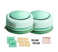 AHUAN Smokeless Moxibustion Kit Adjustable Temperature, Waist Moxibustion Box with Acupoint Map Moxa Stick, Moxa Box Burn-Proof Moxa Stick Holder(2pcs)