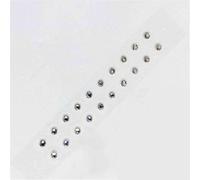 AHUAN Transparent Ear Seeding Kit Invisible Sweat-Proof Calm Pops Ear Seeds Acupuncture Kit, Durability Ear Acupuncture Stickers for Halloween(White)