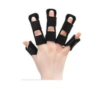 AHUAN Trigger Finger Brace Left or Right Hand, Aluminum Plate Support Trigger Finger Splint for Sprains, Arthritis Splint for Trigger Finger(Set A)