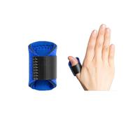 AHUAN Trigger Finger Splint Fracture Fixation, Aluminum Plate Support Splint for Trigger Finger Adjustable Trigger Finger Brace for Arthritis(Thumb)