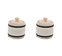 AHUAN Wooden Moxa Box Portable for Women Men, Adjustable Temperature Moxibustion Kit for Cervical Spine, Knees Moxa Box Household(2cs)