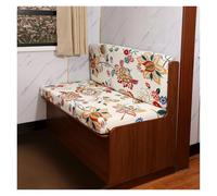 AHUFGN Caravan Seat Covers 2pcs/set Elastic RV Dinette Cushions Covers Floral Print Spandex Armless Sofa Cover Camper Car Bench Furniture Protector(Color 07)