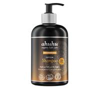 ahuhu COFFEIN THICKENING Shampoo (500ml) - Hair Growth Shampoo, Strengthens Hair & Scalp, With Caffeine & Rice Starch, Provides Instant Volume, Refreshing Mint, Free From Silicones & Microplastics