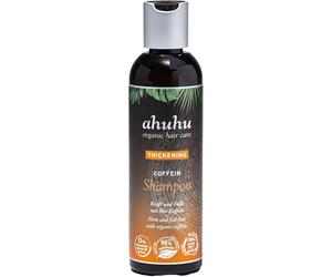 ahuhu THICKENING Caffeine Shampoo (200ml) - Organic caffeine shampoo for thicke