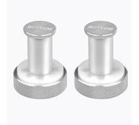 Ahuliao Pressure Cooker Canner Parts Replacement Presto, Pressure Cooker Air Vent Cover/Lock 23 Quart 409A 16QT - 2 Pack, Silver