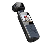 AHUMADOR DE 4K Body Camera with External Microphone, Mini Video & Audio Pocket Cam 270° Rotation for Outdoor Sport, Bike, Travel, Police Law Enforcement, Personal Civilians (Pocket Camera 1)