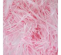 AHUNTTER 800 Grams Pink Shredded Tissue Paper for Gift Packaging, Raffia Hamper Filling Paper Shreds, Gift Box Filling for DIY Gift Wrapping, Basket Filling, Christmas and Halloween Party Supplies