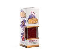 Ahura Finest Natural Saffron Threads - Pure Grade 1 All Red Saffron Spice for Tea, Paella, Risotto, Pasta, Rice, Cooking - No Additives (2g Jar)
