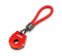 AHUTCYK Motorcycle key protective case For Hon@&da Cbr600rr Cbr650r Cbr600f Cbr1000rr Cbr 650R 1000 600 RR Moto Key Case Cover Shell Keychain Key Chain Decoration(1 Set Red A)