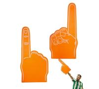 Ahuuen 2pieces Sports Fan Foam Finger | Foam Hand | Giant Foam Finger | Foam Fingers For Sports | Gladiators Foam Finger | Cheerleading Props For Fans Inspiring Events Cheering