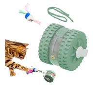 Ahuuen Automatic Cat Ball | Kitten Enrichment Smart Ball | Interactive Cat Toy for Mental Stimulation, Boredom Reduction, Sensory Engagement, Training