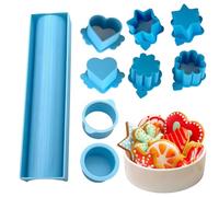 Ahuuen Cake Pop Cutter and Pusher,Cake Pop Mold Shapes for Home Baking with Tray - 3D Printed Baking Mould Dessert Making Tools for Home Kitchen Festive Holiday Gathering Birthday Parties