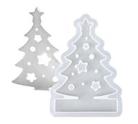 Ahuuen Candle Holder Molds Silicone - Cement Craft Mold for Christmas | Candlestick Silicone Moulds for Christmas Cement Plaster Party Planners Event Organizers Artists Craft Enthusiasts Home