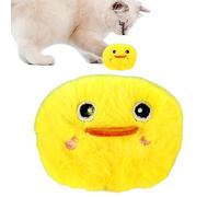 Ahuuen Cat Catnip Toys | Funny Sound Toy Soft and Comfortable Design - Built-in Catnip Scent Pack Squeaky Interactive Cartoon Toy for Dogs Cats