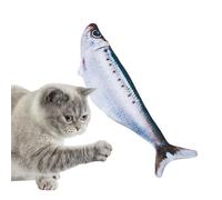 Ahuuen Cat Toy Fish - 150mAh Flopping Fish for Cats,Interactive Automatic Electric Realistic Hunting Enrichment with Washable Cover for Boredom Exercise Indoor Outdoor