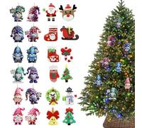 Ahuuen Countdown Calendar | 24 Days Christmas Holiday Countdown | Collectible Decorations for Adults Kids Holiday Party School Home Classroom Daily Family Activity