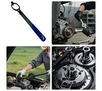 Ahuuen Crankshaft Pulley Holder | Automotive Repair Tool | Adjustable Pulley Adjustment Wrench for Car Repair Truck Engine Maintenance Removal Installation Garage Trailer