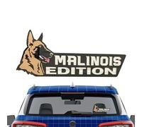 Ahuuen Dog Car Stickers,Car Emblems and Badges - Acrylic Badge Sticker for Car, Car Decals Bumper Stickers, Funny Automotive Car Badge for Exterior Decoration, Automotive