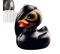 Ahuuen Duck Gothic Sculpture | Dark Satanic Duck Figurine | Punk Resin Sculpture | Resin Statues Desk Decor | Halloween Decor Ornaments Collectible Figures For Desktop Home