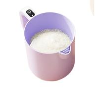 Ahuuen Electric Egg Beater, 2 in 1 Cordless Mixer and Strainer, 1L Rice Washing Bowl, Automatic Stirrer for Liquid Milk Food Rice Cooking