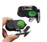 Ahuuen Fishing Rod Bite Alarm | Fishing Rod Bite Alarm with Sound and Light Indicator | Adjustable Angling Equipment with Clip for Night Freshwater Saltwater Rivers Reservoirs