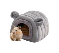 Ahuuen Hamster Winter Warm House Bed, Hamster Sleeping Nest, Hamster House Sleeping Bed Nest - Soft Hamster Bed, Chinchilla House for Ferrets, Parrots, Hedgehogs, Gerbils, Hamsters